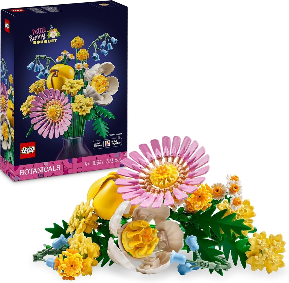 LEGO Botanicals Kleiner Sommerstrauß – Bauset mit künstlichen Blumen – inkl. Glockenblumen, Butterblumen, Tulpen – Geschenkidee für Frauen, Mütter und Männer – 10347 Bausets Besuche den LEGO-Store Standardtitel