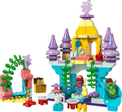 LEGO DUPLO | Disney Arielles magischer Unterwasserpalast, Lernspielzeug für Arielle, die Meerjungfrau, Unterwasserschloss für Kinder ab 2 Jahren 10435 Bausätze Besuchen Sie den LEGO-Store