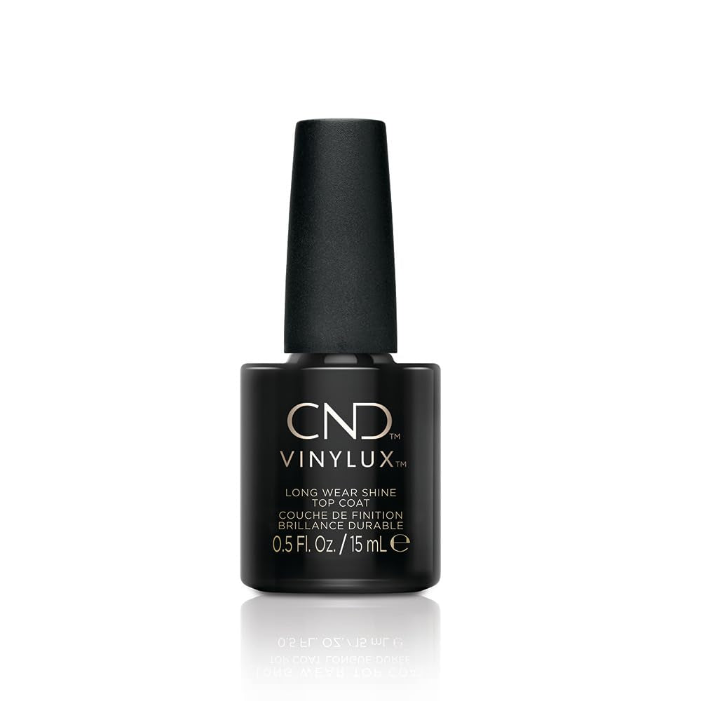 CND Vinylux – Nagellack-Überlack, einfache Anwendung, hält über 1 Woche, schnell trocknende Formel, leicht zu entfernen, schützt Nagellack, extra Glanz, 15 ml