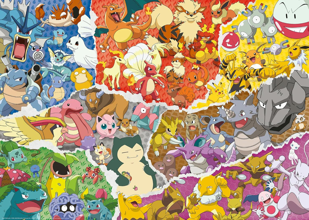 Ravensburger Puzzle 12000832 – Pokémon-Abenteuer – 1000-teiliges Pokémon-Puzzle für Erwachsene und Kinder ab 14 Jahren. Puzzle Naty Shop. Neues Design