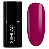 Oja UV Semilac Hybrid 436 Powerful Burgundy 7ml Colecția Even Better Together