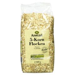 Bio 5-Kornflocken, 500G Getreide Naty Shop 500 G (1. Packung)