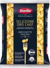 Barilla Selezione Oro Chef Orecchiette Pugliesi, 9er Pack (9 x 1kg)