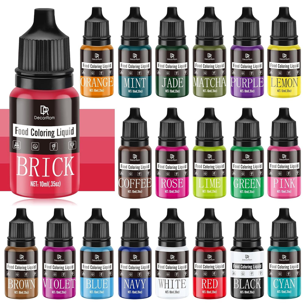 Flüssige Lebensmittelfarbe, 10 ml Naty Shop