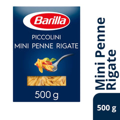 Pasta Barilla Piccolini Mini Penne Rigate, 500g