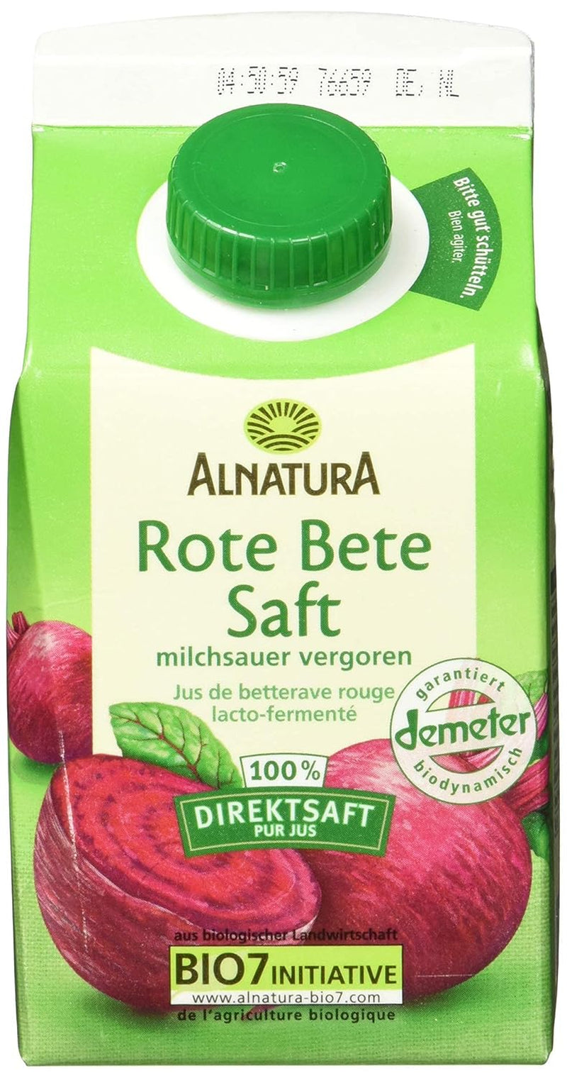 Bio-Rote-Bete-Saft, fermentiert mit Milchsäure (1 x 500 ml)