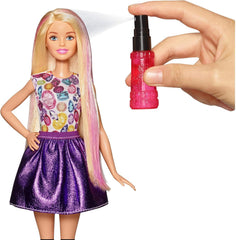 Mattel Barbie DWK49 Wellen und Lockenspaß Spielset, Mehrfarbig