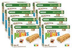 NESTLÉ CINI MINIS Zimtriegel, knuspriger Vollkorn-Kalzium-Snack, 8er-Pack (je 4 x 25 g)