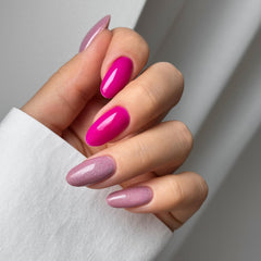 UV-Nagellack Semilac Hybrid 319 Shimmer Dust Pink 7ml