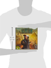 Asmodee 7 Wonders Duel, Grundspiel, Kennerspiel, Strategiespiel, 2 Spieler, ab 10 Jahren, 30 Minuten, deutsch