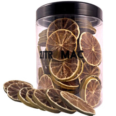 90g felii de lămâie uscată|fructe uscate pentru decorarea cocktailurilor|lămâie uscată ca decor pentru Crăciun, coacere, băuturi, gin, vin fiert, ceai|100% lămâi de calitate naturală fără zahăr Produse deshidratate Naty Shop 90,0 grame