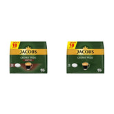 Pads Crema Kräftig, 90 Senseo kompatible Kaffeepads UTZ-zertifiziert, 5er Pack, 5 x 18 Getränke & Pads Crema, 90 Senseo kompatible Kaffeepads UTZ-zertifiziert, 5er Pack, 5 x 18 Getränke
