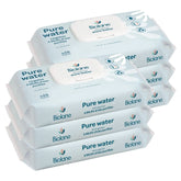 Reinigungstücher für Babys BIOLANE Reines Wasser – Für empfindliche Haut – Ab der Geburt Baby-Feuchttücher Naty Shop Set 6 x 48 Tücher