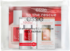 Essie Nail Rescue Kit: Nagel- und Nagelhautöl mit Aprikosenduft + To the Rescue Repair Nagellack