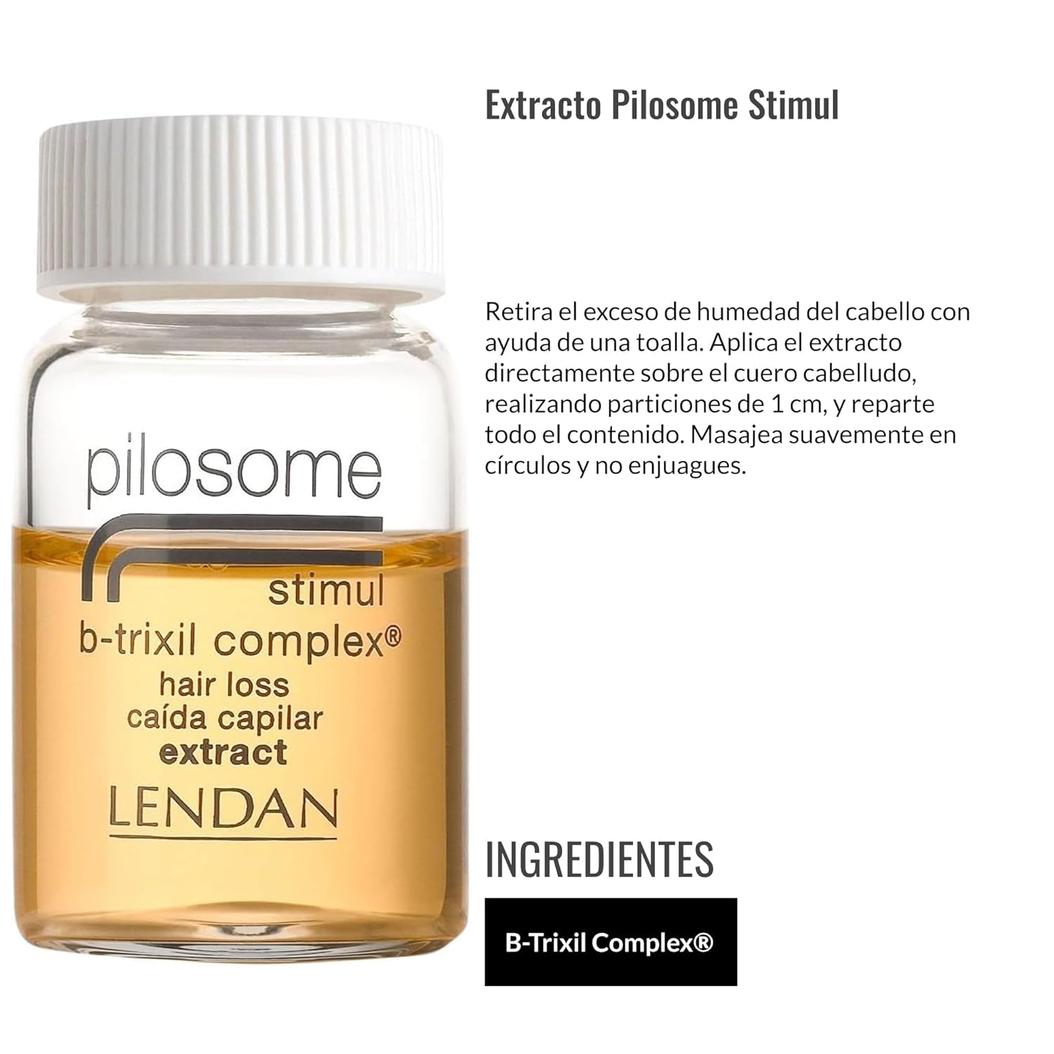 Tratament împotriva căderii părului pentru femei și bărbați, Pilosome Stimul B-Trixil Complex, 12 X 6 ml Ingrijire par Pilosome