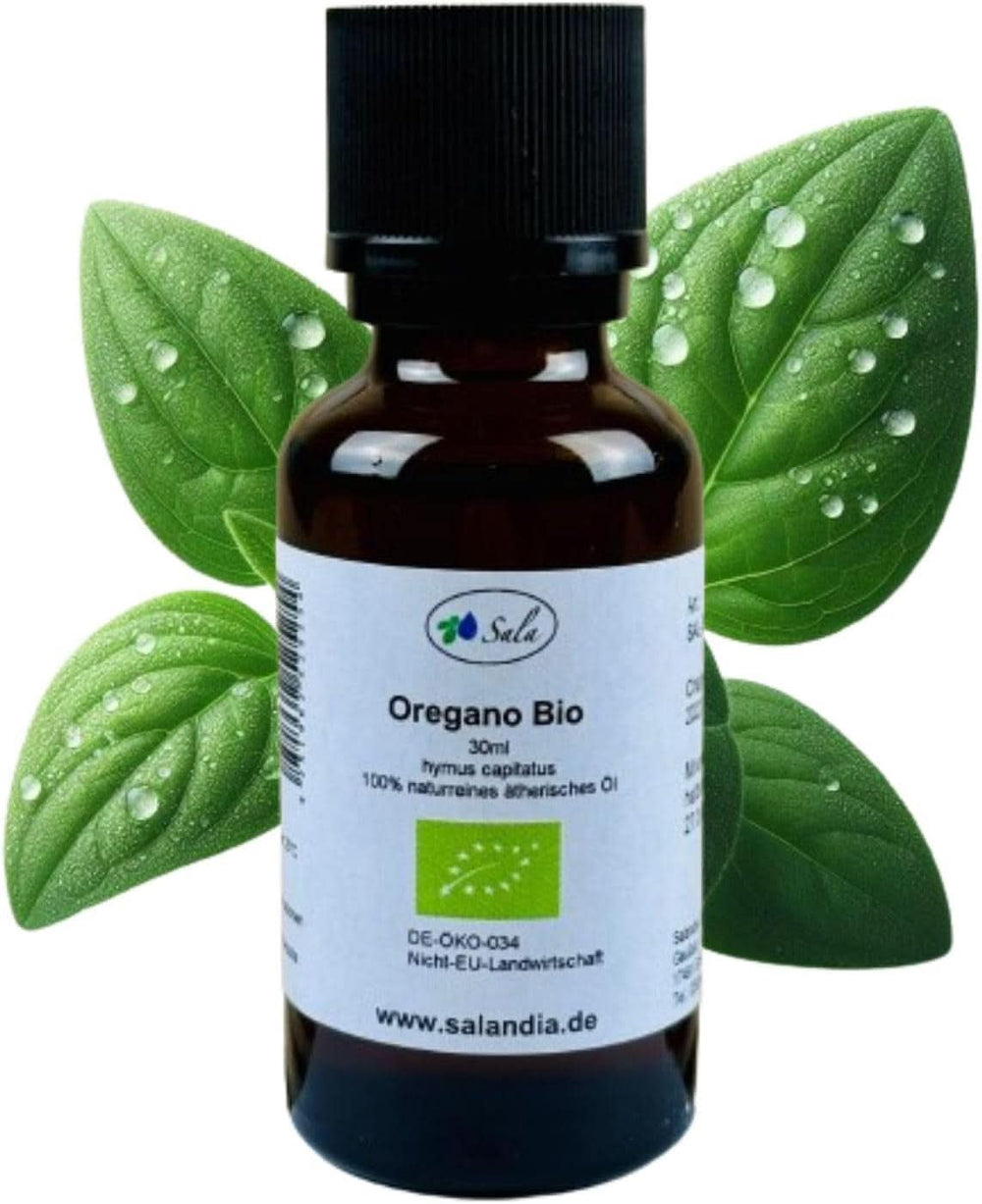 Oreganoöl Aroma Ätherisches Oreganoöl BIO – Zum Verzehr – 100 % natürlich 30 ml Arome Naty Shop