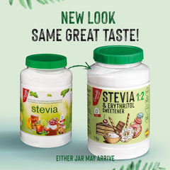 Stevia + Erythritol 1:2 Süßstoff, 1G = 2G Zucker, 1 kg Süßstoffe Naty Shop