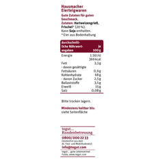 tegut... Eiernudeln Waves - Bandnudeln, 1 x 500 g