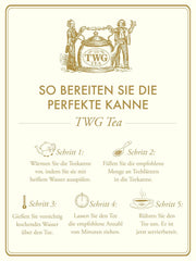 TWG Tea | Midnight Hour Tea | Ceai negru | Lemongrass și fructe tropicale | Cutie Haute Couture, 100 g | Set cadou