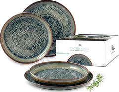 Set de veselă Crafted Breeze de la Villeroy & Boch, 4 piese, pentru 2 persoane, verde