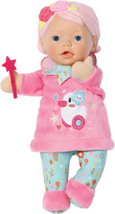 BABY born for babies Fee, Puppe mit weichem Körper und Fingertaschen in den Armen, 26 cm große Handpuppe, 834695 Zapf Creation