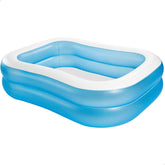 Intex Swim Center Familienpool, aufblasbar, Abmessungen: 203 cm x 152 cm x 48 cm (57180NP)