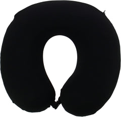 Kine Travel 169803 Pernă de gât cu gel, pernă de călătorie ergonomică, aprobată de fizioterapeut, negru și albastru Perne calatorie Naty Shop