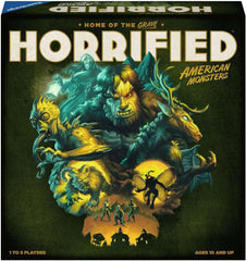 Ravensburger Horrified: American Monsters – Fesselndes Strategie-Brettspiel für Erwachsene und Kinder ab 10 Jahren – 1 bis 5 Spieler