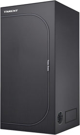 Wachstumszelt, 80 x 80 x 180 cm, Wachstumszelt mit abnehmbarer, wasserdichter Bodenwanne, ideale Größe für Hydrokulturen