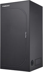 Wachstumszelt, 80 x 80 x 180 cm, Wachstumszelt mit abnehmbarer, wasserdichter Bodenwanne, ideale Größe für Hydrokulturen