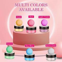 Essbarer Glitzer, Set mit 4 oder 6 Farbtönen, 4 Gramm pro Produkt Glitter Naty Shop