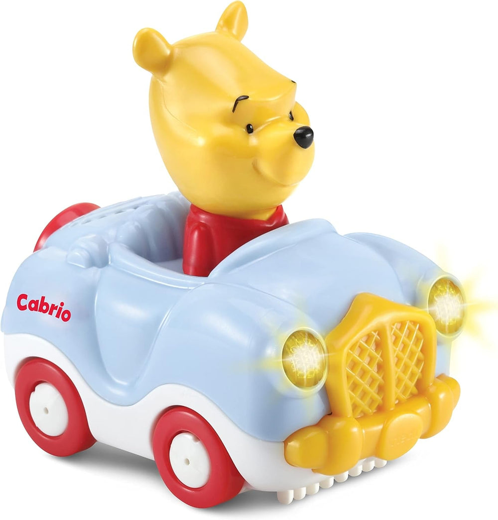 VTech TUT TUT Baby Flitzer - Mașina decapotabilă a lui Winnie the Pooh - Mașină de jucărie cu muzică, propoziții și sunete interesante - Pentru copii cu vârsta cuprinsă între 1-5 ani Jucarii Bebe Naty Shop Titlu implicit