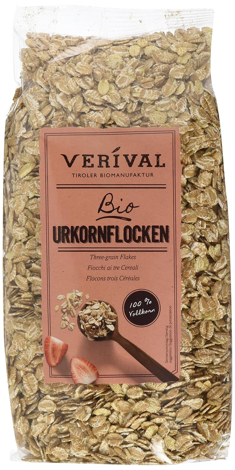 Verival Uralte Getreideflocken – Bio, 6er Pack (6 x 500g)