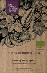 Guter Heinrich (Chenopodium Bonus-Henricus) 90 Bio-Samen Wilder Spinat