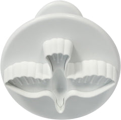 DV1010 Mașină de tăiat embossare cu motiv de porumbel, format mic, mediu și mare, plastic, alb, 9 x 2 x 9 cm, 1 unitate