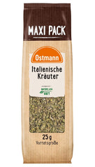 Ostmann Gewürze - Italienische Kräuter gegürtelt | Mediterrane Kräutermischung zum Würzen von Tomatensauce, Gemüse- und Fleischgerichten | 25 g im Vorteilsbeutel