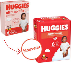 Huggies Babywindeln Little Movers, Disney-Design, Größe 6, 102 Stück (3 x 34), Monatsbox