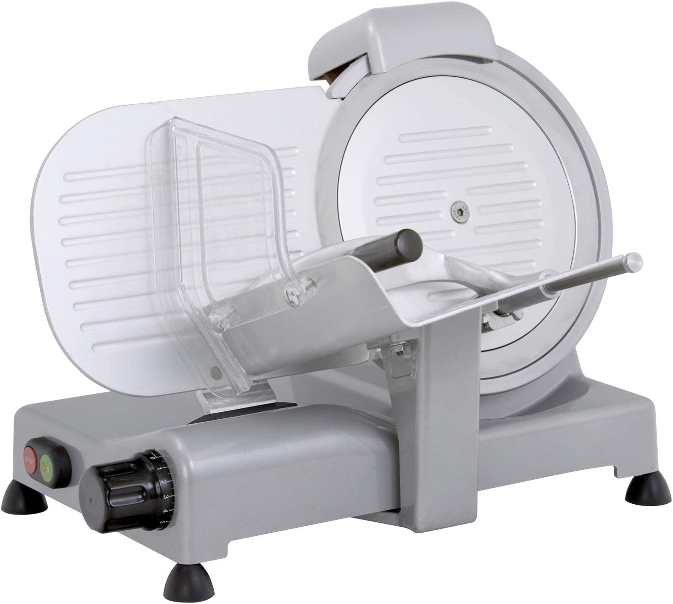 90018 Luxury 22 GS, feliator electric, aluminiu, argintiu/negru Rasnite si Feliatoare Naty Shop Argintiu / Negru Luxus Gs 22 Cm