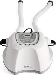 Intex 26668 – Krystal Clear Salzwasserfiltersystem für 2650–12112 l/h Filterpumpe für kleine Pools bis zu 26500 l, Kunststoff, weiß