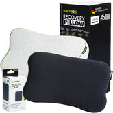 BLACKROLL® Recovery Pillow Set Jersey, pernă ortopedică pentru coloana cervicală din spumă cu memorie - Fabricat în Germania Perne ortopedice cervicale Naty Shop Pernă antracit + husă de pernă