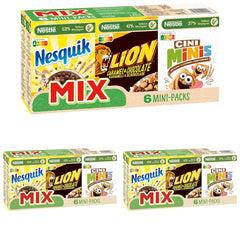 Nestlé Mix Müsli-Minipäckchen, 6 Stück, 1 Päckchen (1x200g bis 4x30g, 2x40g)