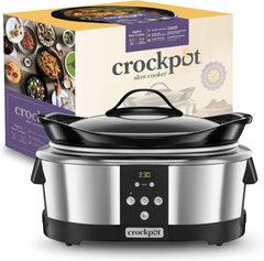 Crockpot, Slow Cooker elektronisch, 5,7 l (5–6 Personen) Slow Cooker Naty Shop Standardtitel
