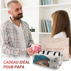 Juratar-Flanelldecke für Papa – Geschenk zum Geburtstag, Vatertag und Weihnachten – 152 x 130 cm. Betten und Decken. Besuchen Sie den Juratar-Store