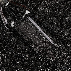 Bluesky Kinder-Nagellack – Rockstar, schwarzer Glitzer, leicht zu entfernen, ungiftig, auf Wasserbasis, geruchlos – kostenloser Nagellack für Kinder, 5 ml, 1 Stück