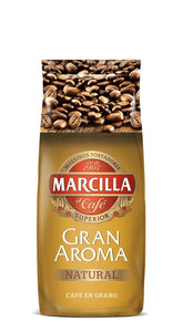 NaturaCafe Boabe de Cafea Naturale 1 Kg - Prăjire profundă pentru Espresso cu Aroma Intensă