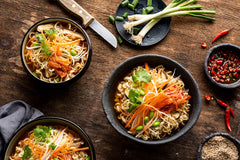 Nong Shim Kimchi Ramyun Instantnudeln – Koreanische Ramen-Suppe in einer Tasse – schnelle Zubereitung – 1 Packung à 75 g