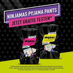 Pyjamahose Hearts, 9 saugfähige Nachthosen, 8 Jahre, 27Kg-43Kg Mutter und Kind Naty Shop