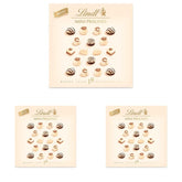 Schokolade - Weiße Mini-Pralinen | 90 g | Box mit 18 Pralinen in 6 köstlichen Sortimenten | Geschenk aus Schokolade | Schokoladengeschenk (3er-Pack)