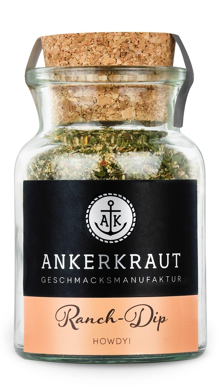 Ankerkraut Ranch Dip, 60g im Korkglas