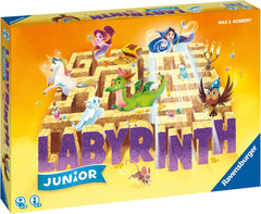 Ravensburger Joc pentru copii 20847 - Labirint Junior - Clasic pentru familie pentru cei mici, joc pentru copii cu vârsta de 4 ani și peste - joc de societate potrivit pentru 2-4 jucători, ediție Junior
